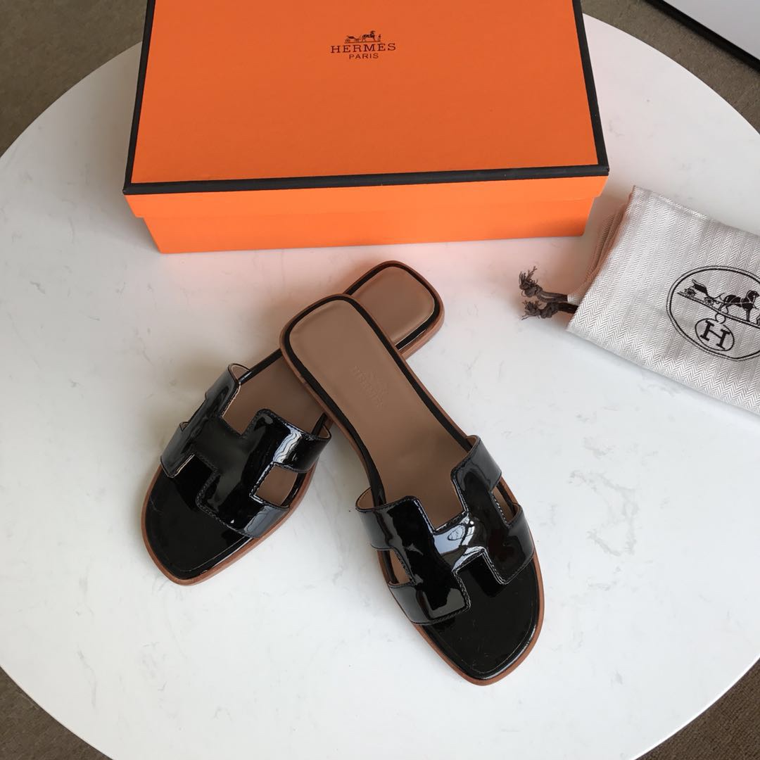 에르메스 올수공 오란 슬리퍼 샌들 페이던트 01